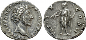 MARCUS AURELIUS (Caesar, 139-161). Denarius. Rome