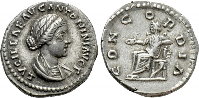 LUCILLA (Augusta, 164-182). Denarius. Rome. 

Obv: LVCILLAE AVG ANTONINI AVG F...