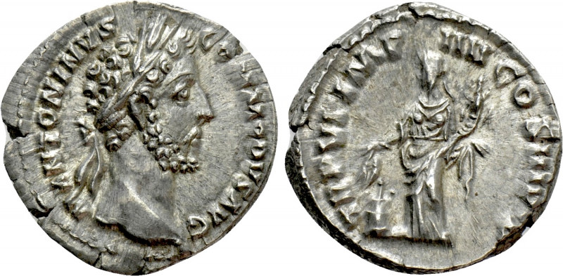 COMMODUS (177-192). Denarius. Rome. 

Obv: M ANTONINVS COMMODVS AVG. 
Laureat...