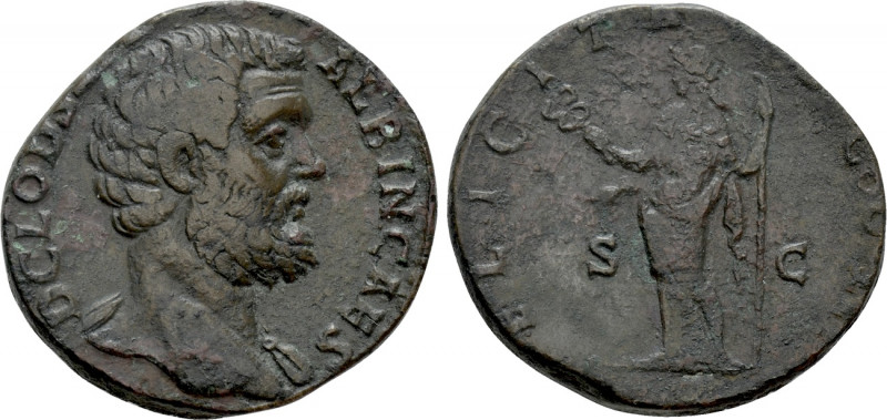 CLODIUS ALBINUS (Caesar 193-195). Sestertius. Rome. 

Obv: D CLOD SEPT ALBIN C...