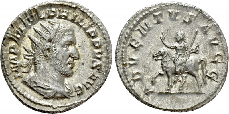 PHILIP I 'THE ARAB' (244-249). Antoninianus. Rome. 

Obv: IMP M IVL PHILIPPVS ...