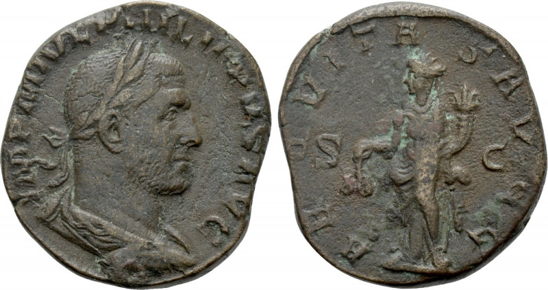 PHILIP I 'THE ARAB' (244-249). Sestertius. Rome. 

Obv: IMP M IVL PHILIPPVS AV...