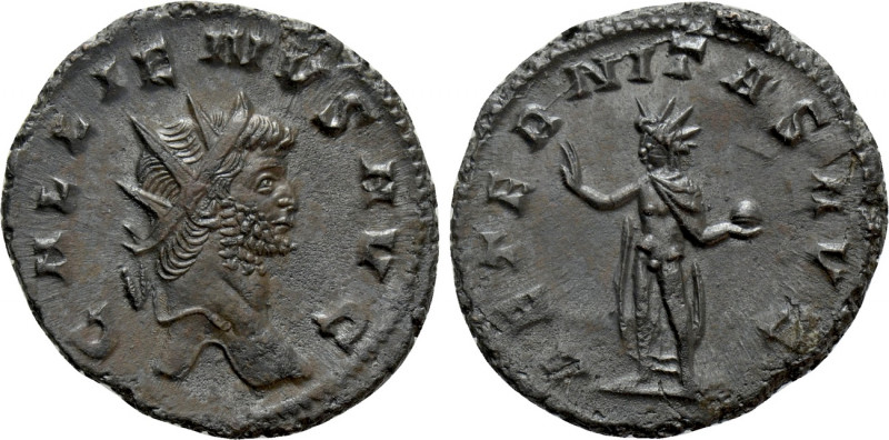 GALLIENUS (253-268). Antoninianus. Rome. 

Obv: GALLIENVS AVG. 
Radiate head ...