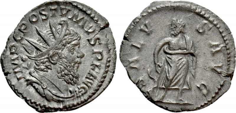 POSTUMUS (260-269). Antoninianus. Treveri. 

Obv: IMP C POSTVMVS P F AVG. 
Ra...