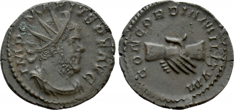 MARIUS (269). Antoninianus. Colonia Agrippinensis. 

Obv: IMP C MARIVS P F AVG...