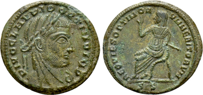 DIVUS CLAUDIUS II GOTHICUS (Died 270). Fractional Follis. Siscia. Struck under C...