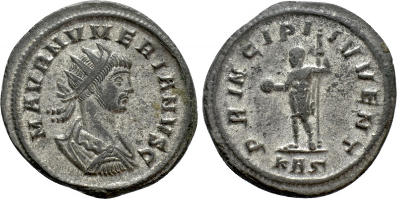 NUMERIAN (Caesar, 282-283). Antoninianus. Rome. 

Obv: M AVR NVMERIANVS C. 
R...