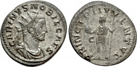 CARINUS (Caesar, 282-283). Antoninianus. Lugdunum