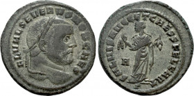 SEVERUS II (Caesar, 305-306). Follis. Carthage