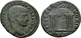 DIVUS ROMULUS (Died 309). Follis. Ostia
