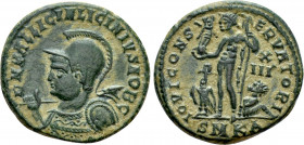 LICINIUS I (308-324). Follis. Cyzicus