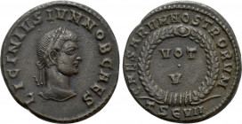 LICINIUS II (Caesar, 317-324). Follis. Thessalonica