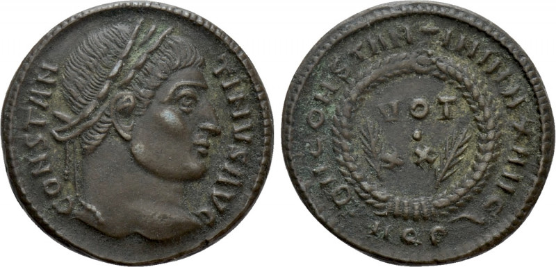 CONSTANTINE I 'THE GREAT' (307/10-337). Follis. Aquileia. 

Obv: CONSTANTINVS ...