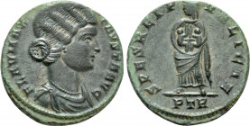 FAUSTA (Augusta, 324-326). Follis. Treveri