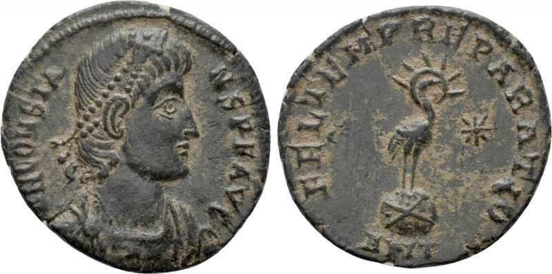 CONSTANS (337-350). Ae. Antioch. 

Obv: D N CONSTANS P F AVG. 
Diademed, drap...