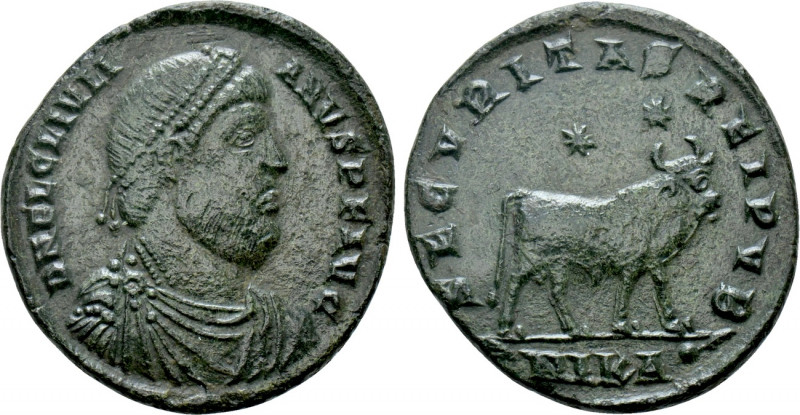 JULIAN II APOSTATA (360-363). Double Maiorina. Nicomedia. 

Obv: D N FL CL IVL...