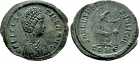 AELIA FLACCILLA (Augusta, 379-386/8). Ae. Constantinople