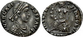 ARCADIUS (383-408). Siliqua. Mediolanum