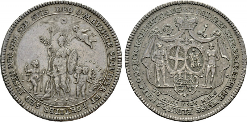 GERMANY. Speyer. Damian August Philipp (1770-1797). Taler (1770). 

Obv: O M A...