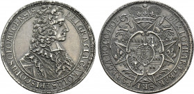 HOLY ROMAN EMPIRE. Olmütz. Karl III (1695-1711). Taler (1707)