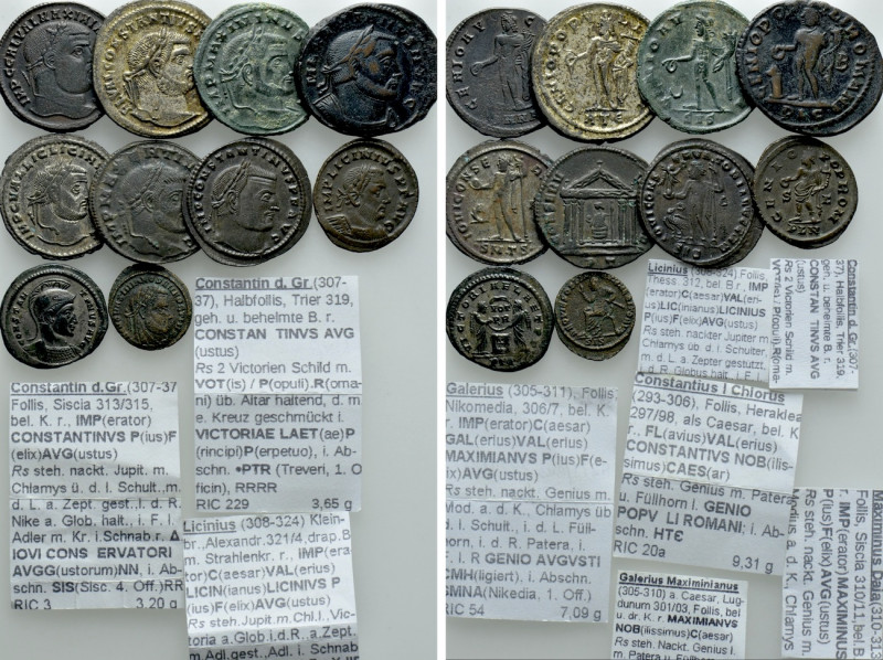 10 Folles. 

Obv: .
Rev: .

. 

Condition: See picture.

Weight: g.
 D...