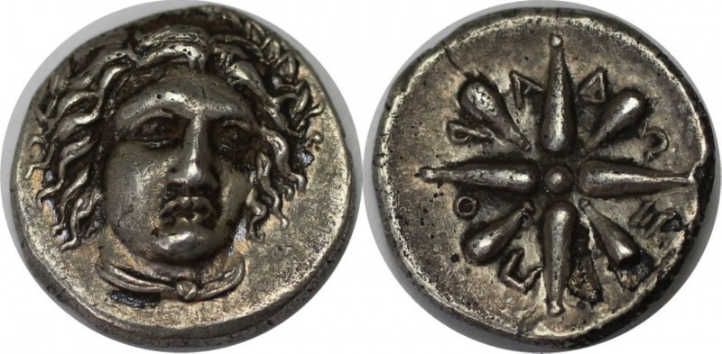 Griechische Münzen, CARIA. SATRAPEN. Pixodaros, 340-334 v. Chr. AR-1/4 Drachme, ...