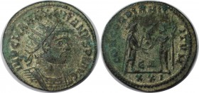 Römische Münzen, MÜNZEN DER RÖMISCHEN KAISERZEIT. Maximianus Herculius, 286-310 n.Chr, Antoninianus. Kopf des Kaisers IMP C M AVR VAL MAXIMIANVS P F A...