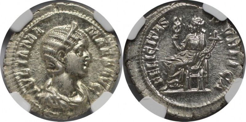 Römische Münzen, MÜNZEN DER RÖMISCHEN KAISERZEIT. Julia Mamaea (Augusta, 222-235...