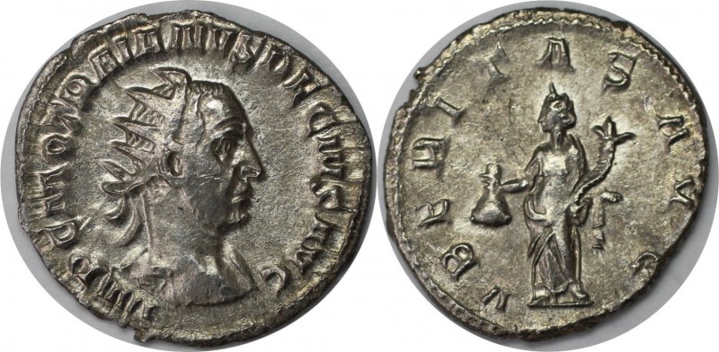 Römische Münzen, MÜNZEN DER RÖMISCHEN KAISERZEIT. Philip I The Arab. Double Dena...