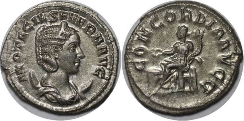 Römische Münzen, MÜNZEN DER RÖMISCHEN KAISERZEIT. Rom. Otacilia Severa 244 - 249...