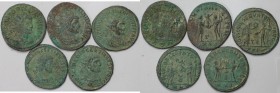 Römische Münzen, Lots und Sammlungen römischer Münzen. MÜNZEN DER RÖMISCHEN KAISERZEIT. Diocletianus (284 - 305 n. Chr.) / Maximianus Herculius (285 -...