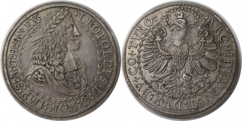 RDR – Habsburg – Österreich, RÖMISCH-DEUTSCHES REICH. Leopold I (1657-1705). 2 T...