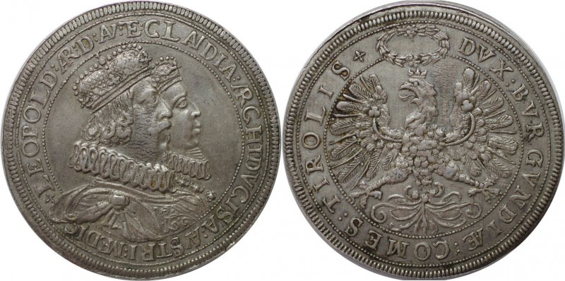 RDR – Habsburg – Österreich, RÖMISCH-DEUTSCHES REICH. 2 Taler 1626. Dav. 3332. V...