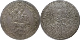 RDR – Habsburg – Österreich, RÖMISCH-DEUTSCHES REICH. 2 Taler 1626, Silber. Dav. 333. NGC