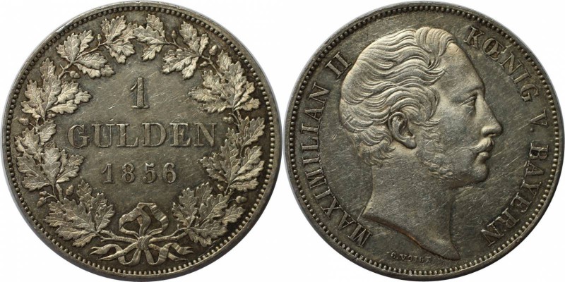 Altdeutsche Münzen und Medaillen, BAYERN / BAVARIA. Maximilian II. Joseph (1848-...