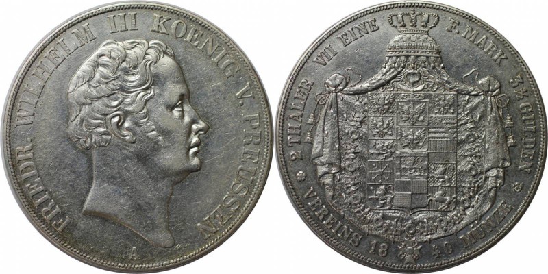 Altdeutsche Münzen und Medaillen, BRANDENBURG IN PREUSSEN. Friedrich Wilhelm III...