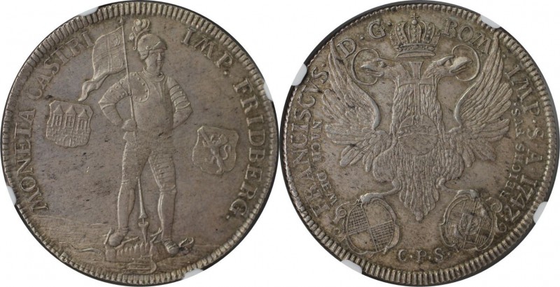 Altdeutsche Münzen und Medaillen, FRIEDBERG. Johann Eitel II. Taler 1747 CPS, Si...