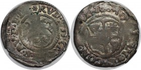 Altdeutsche Münzen und Medaillen, Minden-Bistum. Anton von Schauenburg (1587-1599). 1/24 Taler (Groschen) 1595. Selten. Schön