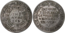 Altdeutsche Münzen und Medaillen, MÜNSTER. Stadt. Herrschaft der Wiedertäufer (1534 - 1536). 1 ½ Taler (Eineinhalbfacher) 1534, Münster. Zweireihige U...