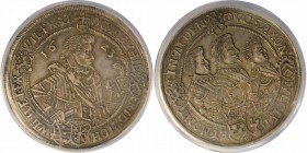 Altdeutsche Münzen und Medaillen, SACHSEN - ALTENBURG. Johann Philipp und seine drei Brüder (1603-1625).1 Taler 1623, Silber. Dav. 7369. AU-50