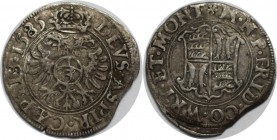 Altdeutsche Münzen und Medaillen, WÜRTTEMBERG - MÖMPELGARD. 3 Kreuzer 1585, Silber. 1.88g. Ulrich Klein 14. Sehr schön-vorzüglich