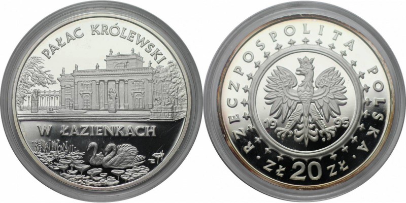 Europäische Münzen und Medaillen, Polen / Poland. Palast Lazienkach. 20 Zloty 19...