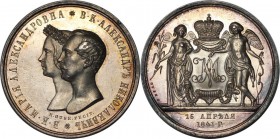 Russische Münzen und Medaillen, Nikolaus I. (1826-1855). Rubel 1841 "H. GUBE. FECIT", Silber. Bitkin M903(R-1). Vorzüglich-stempelglanz, Kl.Kratzer