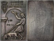 Medaillen und Jetons, Hundesport / Dog sports. "Societe Canine Midi-Cote D'azur 1er. Prix" Medaille 1920. 47.53 g. Fast Stempelglanz
