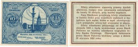 Banknoten, Polen / Poland. 10 Groszy 1924. Pick: 44. UNC