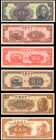CHINA--REPUBLIC. Lot of (6). Central Bank of China. Mixed Denominations, Mixed Dates. P-Various. Very Fine.

Included in this lot are P-375; P-441; ...