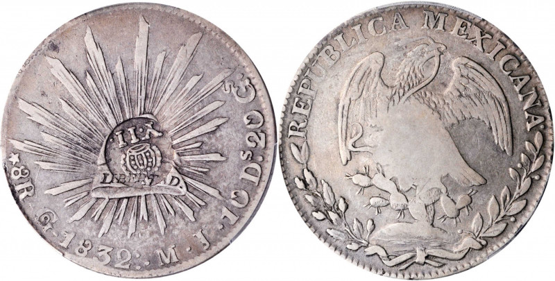 PHILIPPINES. Philippines - Mexico. 8 Reales, MD (1834-37). Manila Mint. Ferdinan...