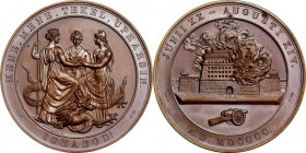 CHINA. China - Germany - Great Britain - Japan - Russia. Siege of Peking Bronze Award Medal, 1900. PCGS SPECIMEN-64.

BHM-3672; Eimer-1842. Diameter...