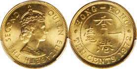 HONG KONG. 10 Cents, 1972-KN. Kings Norton Mint. PCGS SPECIMEN-66.

KM-28.3. A VERY SCARCE specimen issue that was only released in small numbers, t...
