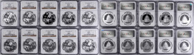 CHINA. Group of 10 Yuan (10 Pieces), 2007. Panda Series. All NGC MS-69 Certified.

KM-1706; PAN-432A.

Estimate: $400.00 - $600.00

2007年10元。熊貓系...